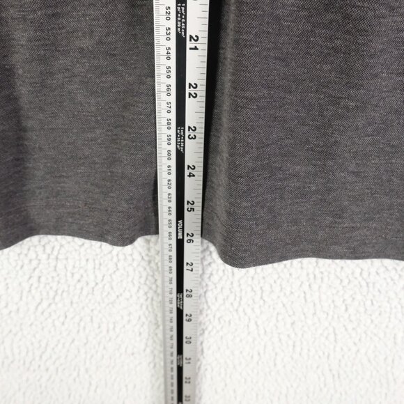 Travis Mathew Polo Mens Small Gray Striped Pima Cotton Knit Preppy Golf - Picture 4 of 8